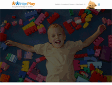 Tablet Screenshot of interplaytherapy.com